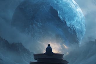do fantasy and minimal book and ebook cover