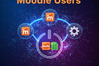 automate moodle users with apps script