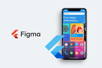 design stunning, modern, and pixel perfect flutter UI UX