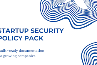 create professional cybersecurity policies for your startup