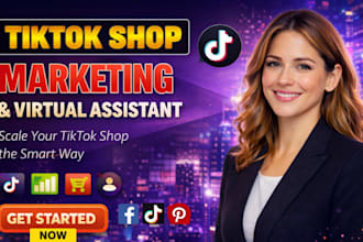 set up tiktok shop, tiktok shop virtual assistant, a to z account management