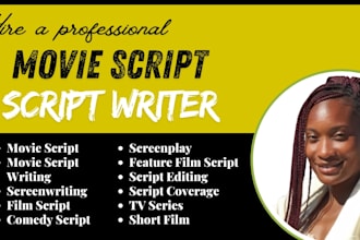write movie script, movie script writing, screenwriting, film script, screenplay