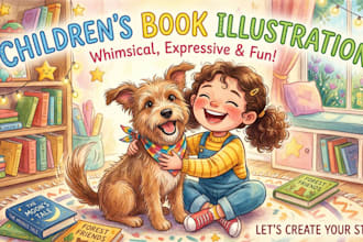 children story book illustration children story children story book illustration