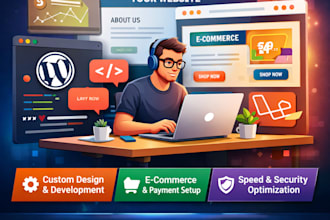 develop professional web application
