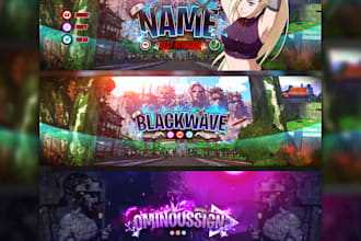 create a youtube banner