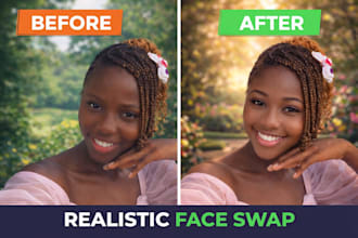 professionally swap faces, replace faces on body