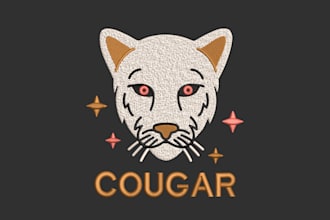 do embroidery digitizing design logo image outline dst, pes, jef, vp3 in 1 hour
