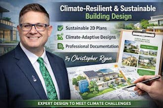design climate resilient and sustainable residential and commercial buildings