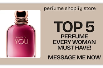 design perfume shopify store perfume shopify website fragrance, cologne store