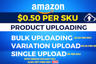 do amazon product listing via flat file bulk upload, parent child listing