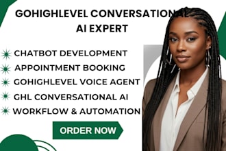 setup gohighlevel conversational ai chatbot ai agent voice ai and automation