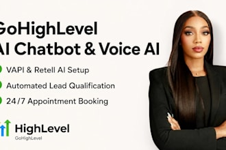 setup gohighlevel ai chatbot vapi ai voice agent and ghl automation