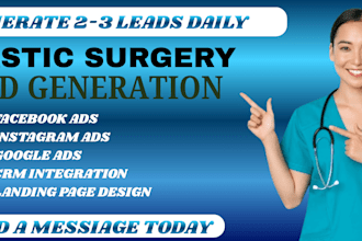 plastic surgery leadds plastic surgery facebook ads google ads video ads