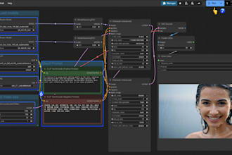 create comfyui workflow lora train ai influencer runpod set up wan workflow