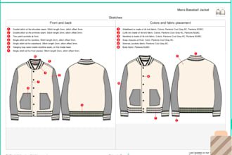 create factory ready clothing tech packs for accurate garment production