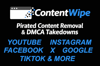 remove stolen videos, photos, posts and other content using dmca takedowns