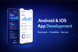 develop android and ios mobile apps for any business