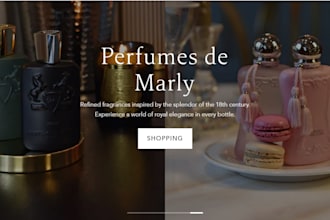 build profitable body spray website perfume website cologne shopify store spray