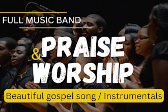 produce professional gospel music worship praise song instrumental