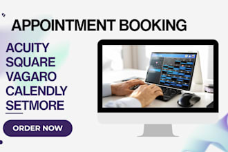 setup acuity scheduling calendy square booking appointments squarespace design