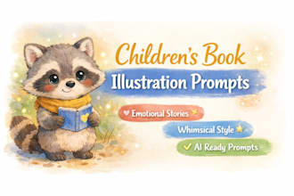 inclusive children s book illustration prompts
