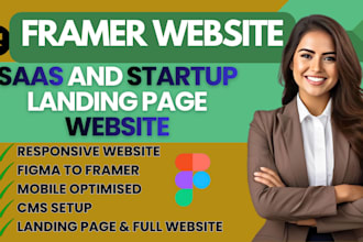 design a high converting webflow saas website and startup landing page