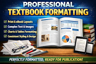 format your textbook, workbook, and ebook for print and digital publishing