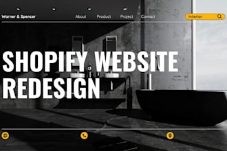 install custom front of your shopify store design