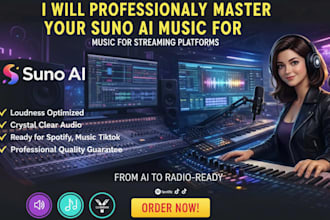 professionally master your suno ai music for streaming platforms