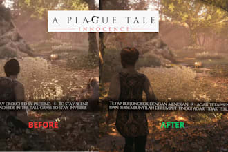 create an unreal engine game localization mod