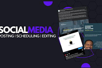 social media posting and scheduling