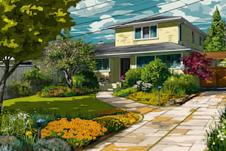 do ,front yard landscape design as landscape architect