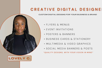 design custom flyers for your events