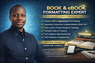 do amazon kdp editing kindle paperback book formatting KDP book publishing