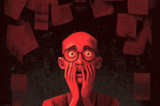 draw a horror illustration