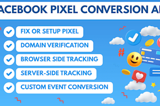 fix or setup facebook pixel conversion API via GTM server side for ad tracking