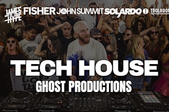 ghost produce professional tech house tracks with exclusive rights