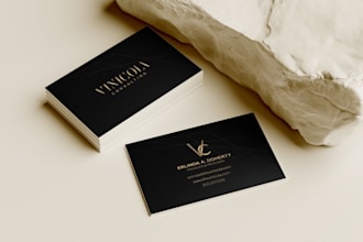 do professional luxury business card design