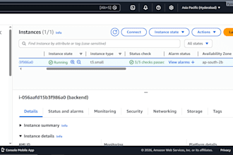 deploy your application on AWS using docker and ci cd