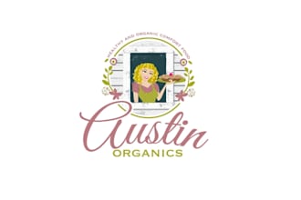 make a professional healthy food logo