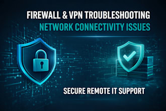 troubleshoot firewall VPN or network connectivity issues