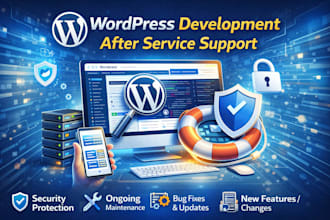 do wordpress website maintenance and updates