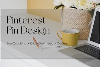 design eye catching pinterest pins using canva