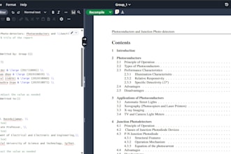 write, edit, or convert documents in latex professionally