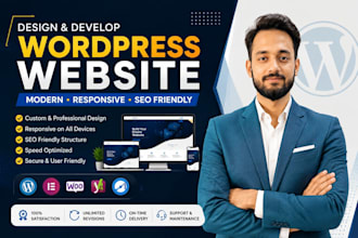 build a responsive wordpress website with elementor