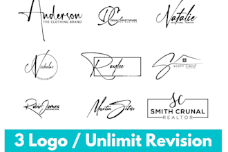 do design artistic signature or autograph