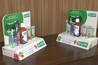 design retail display floor standing unit fsdu pos and cardboard display