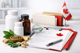 prepare health canada npn license, pla, site licence