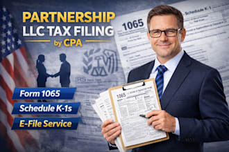 handle partnership llc tax filing form 1065 professionally