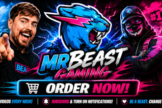 design catchy youtube channel banners